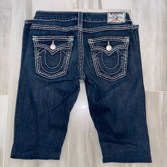 True Religion Skinny Jeans, USA Made, Style: WAK599NB3, 27x33, EUC, $279 MSRP - Picture 4 of 13